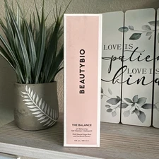 BEAUTYBIO The Balance pH Balancing Gel Cleanser 6oz/180ml Authentic Sealed NIB