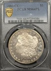 1880-CC MORGAN DOLLAR PCGS MS64 PL