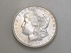 1887-P $1 MORGAN SILVER ONE DOLLAR GEM BU