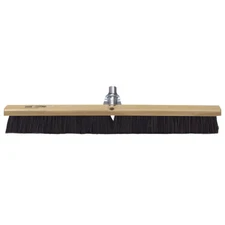 KRAFT TOOL CC183-01 Wood Concrete Floor Broom Head, 18