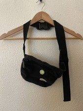 Black canvas crossbody or belt bag Aerie 7 x7...