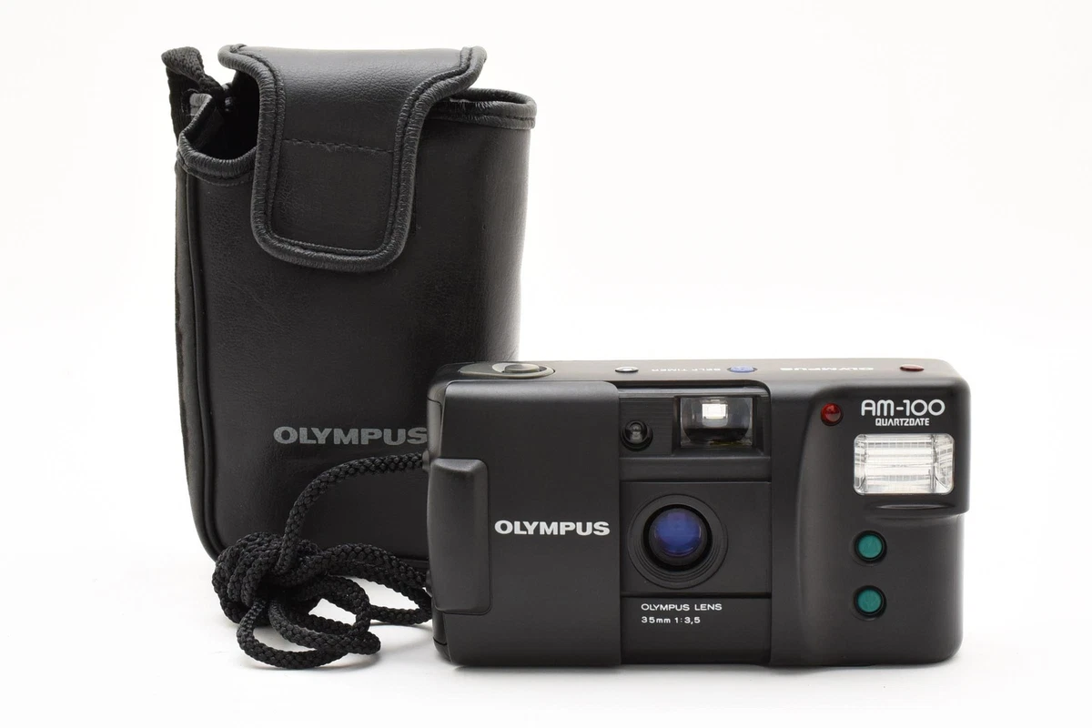 OLYMPUS AM-100 クォーツデート 純正ケース付き Olympus AM-100 Film Cameras for sale - eBay