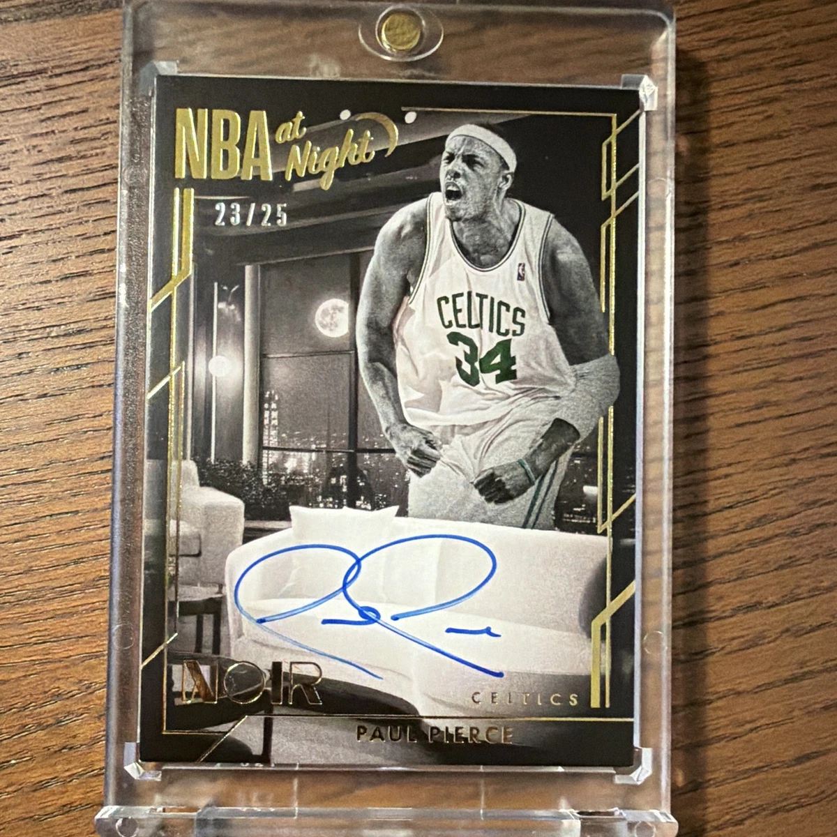 Panini Paul Pierce Basketball Autographed Sports Trading Cards