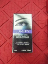 Bausch Lomb Lumify Preservative Free Redness Reliever Eye Drops