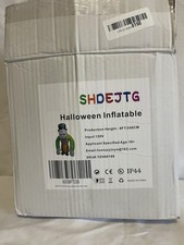 8Ft Tall Halloween Inflatable Frankenstein Yard Decoration TESTED