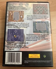 VIRTUAL PINBALL, SEGA Mega Drive Game