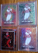 2024 Leaf Electrum Futures & 2025 Pro Set  TJ Lateef #'d rookie card lot !! 🔥