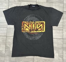 NINE INCH NAILS vintage 1994 1995 THE DOWNWARD SPIRAL t shirt WORLD TOUR
