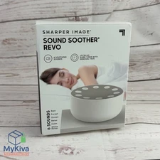 Sound Machine Sleep White Noise USB Rechargeable Sharper Image Revo