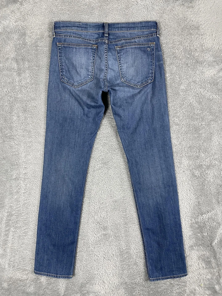rag & bone JEAN Jeans Womens 27 Stoke The Dre Slim Boyfriend Denim W1590K510STO - Image 2 of 4
