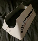 Vintage Dunlop Metal Tire Stand Dealer Display Sign Gas Oil Advertising