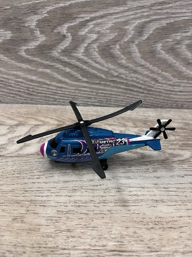 MATCHBOX 2001 RESCUE HELICOPTER 23 METRO 24/7 4.5'' DIE-CAST TOY