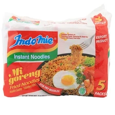 Indomie Mi Goreng Instant Stir Fry Noodles, Halal Certified, Original 