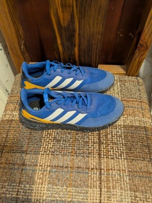 Youth Adidas Nebzed Shoes, Team Royal Blue - White Flash Orange Size  6 1/2 6.5