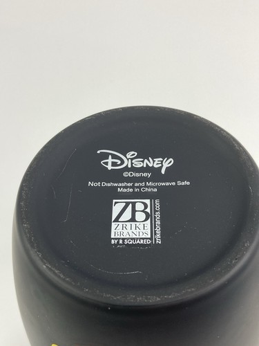 Disney Mug Mickey Mouse Black Matt/Orange Zrike Brands New - Picture 5 of 7