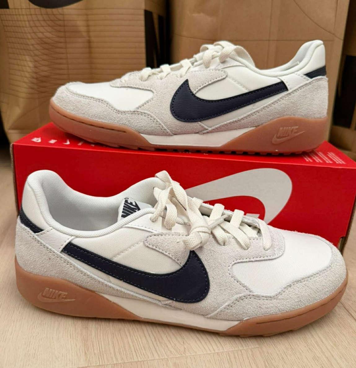SIZE 10 - NEW Nike Wmns Terra Manta Suede 'Phantom Gum Medium