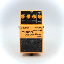 BOSS DS-2 Turbo Distortion 1988 Made In Japan Vintage Guitar Effect Pedal 921535