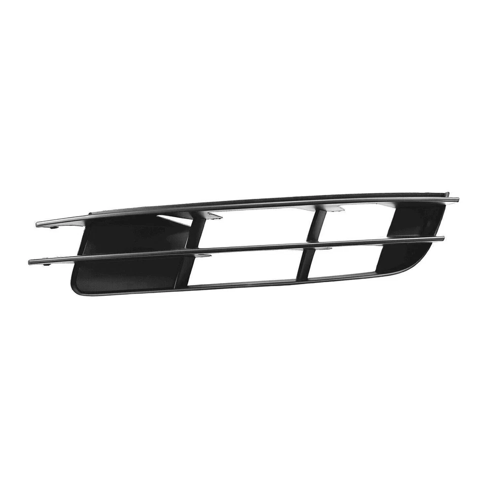 New Front Driver Side Bumper Grille For 2007-2009 Audi Q7 Plastic Black 1-Pice Foto 3 de 4