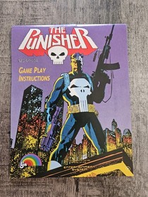 The Punisher NES Nintendo Complete In Box CIB Game Manual Box Poster Reg. Card