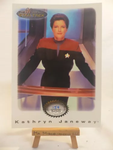 the women of Star Trek In Motion archive card Gold 2 Kathryn Janeway 154/500
