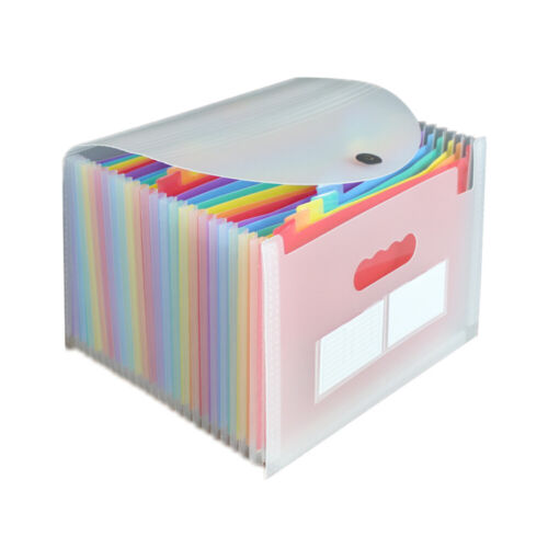 Transparent Organ Bag Travel Receipt Organizer Folder