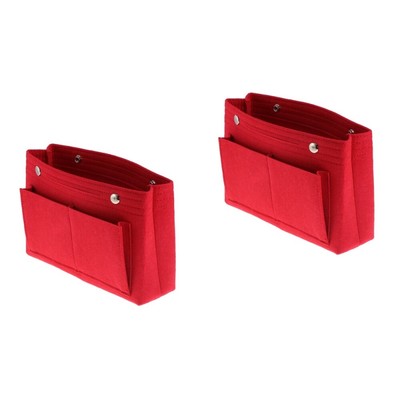  2 stücke Faltbare Filz Aufbewahrungstasche Makeup Organizer Multifunktionale