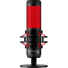 Hyperx Quadcast Usb Microphone Red - Tap-to-mute Sensor With Led Indicator - Con