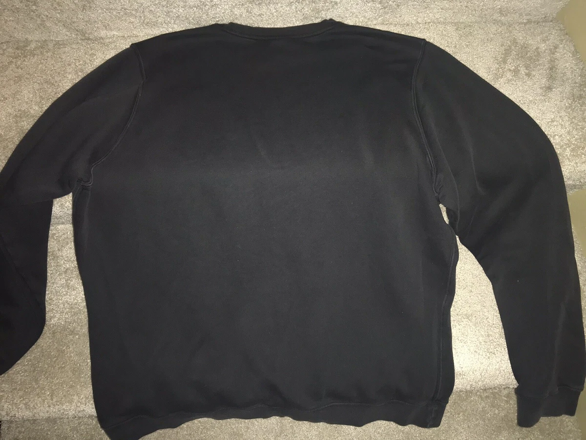 supreme x nike crewneck sweatshirt black