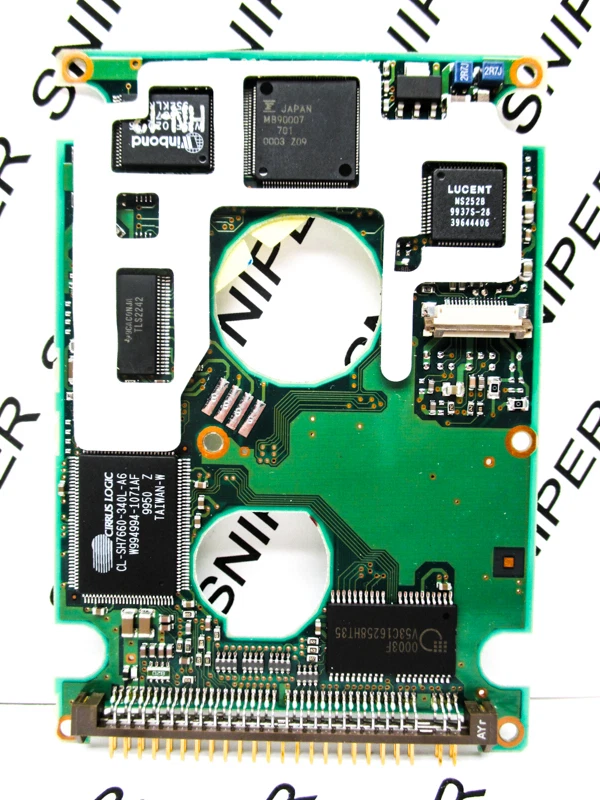PCB - Fujitsu 12GB MHK2120AT IDE CA05366-B01400DL CA25336-B70204BA 91C HardDrive - Image 3 of 4