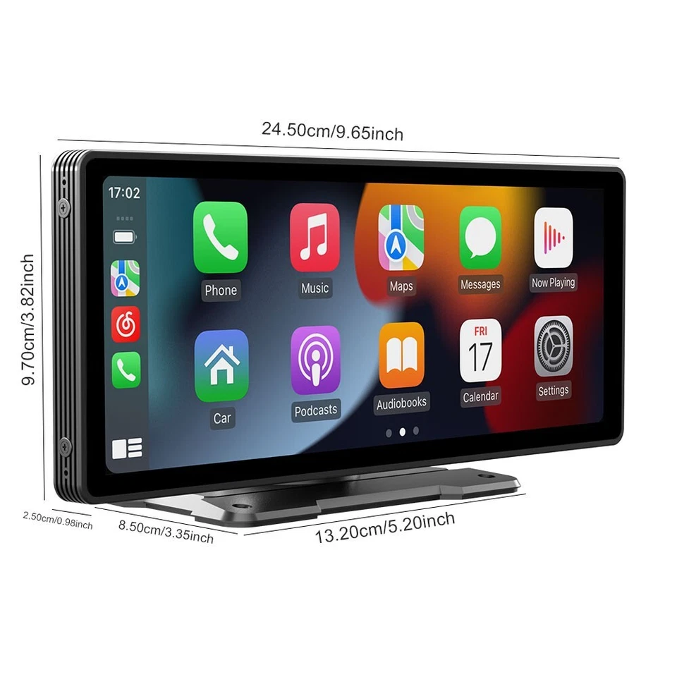 10.26" 1600x600 Portable Car Player MP5 Player Vehicle Bluetooth Radio B5303 - Image 2 of 4