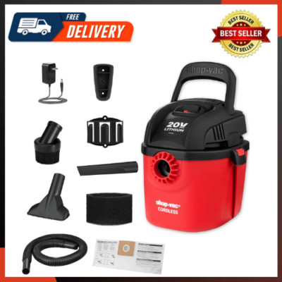 Wet Dry Cordless Vacuum Cleaner 8.0 Peak Kpa Cordless Vacuum Cleaner