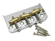 Half Bridge with Slanted Compensated Saddles for Fender Tele