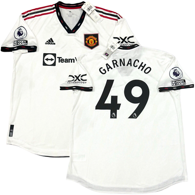 2022/23 Manchester United Authentic Away Jersey #49 Garnacho XL