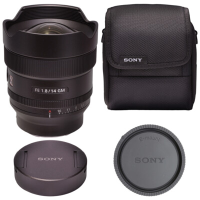 Buy Sony FE 14mm F1.8 GM Ultra Wide Angle Lens - SEL14F18GM online