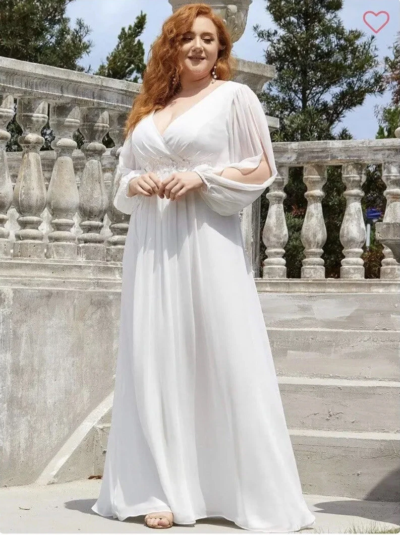 chiffon wedding dresses