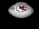 JAMAAL CHARLES SIGNED KANSAS CITY CHIEFS LOGO FOOTBALL RARE BAS
