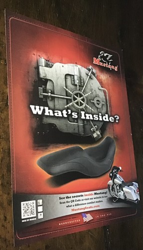 Mustang Motorcycle Seats Printed Ad #514