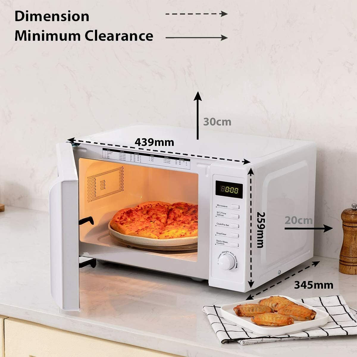 De'Longhi Brillante Set Kettle and 4 Slice Toaster with Microwave