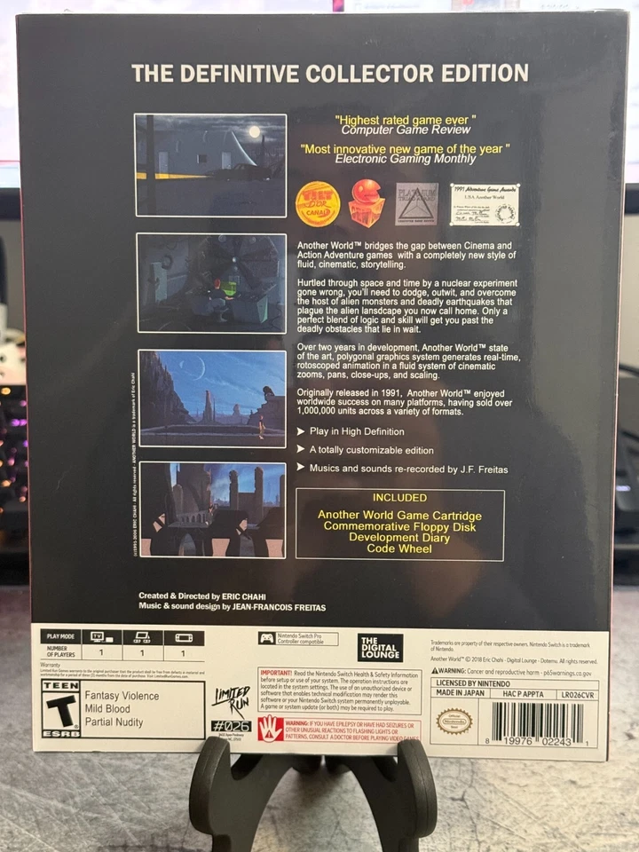 Another World Collector's Edition for Nintendo Switch NSW (Brand New) - Image 2 of 4