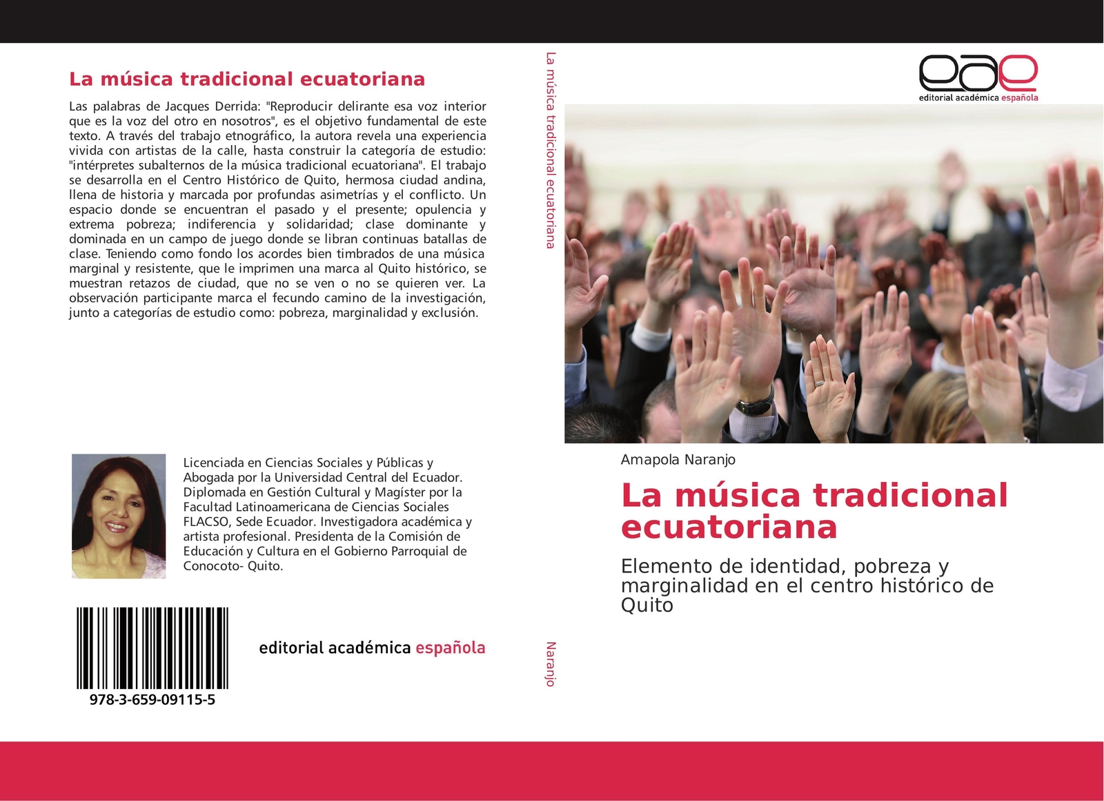 Thumbnail - Amapola Naranjo | La Música Tradicional Ecuatoriana | Taschenbuch |
