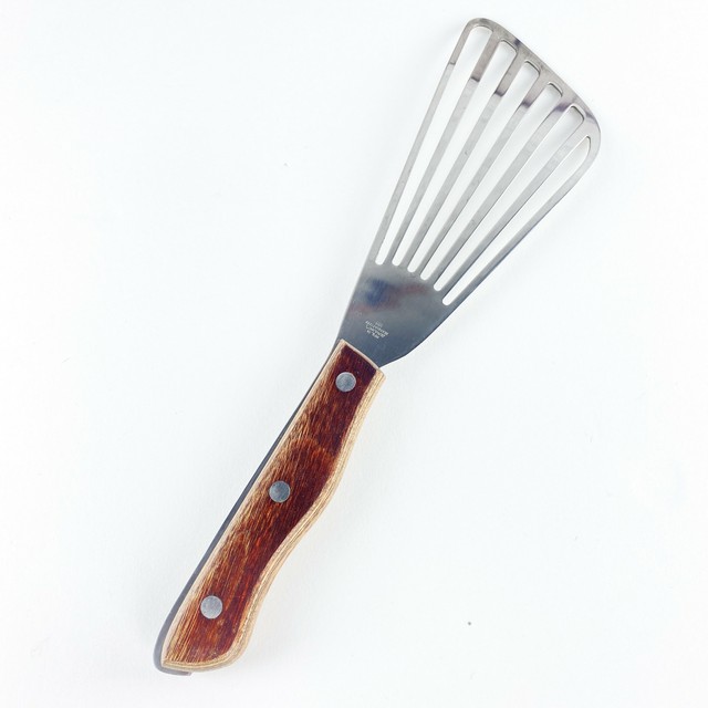 Vintage Hoan Stainless Pie Spatula Wooden Handle Made in Japan eBay