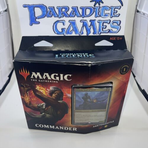 new Magic the Gathering MtG Commander Legends ARM FOR BATTLE Deck FACTORY SEALED