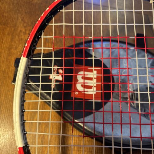 Wilson Roger Federer 23” Tennis Racket Titanium Double Beam and Full Cover - Picture 7 of 24