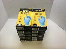Firm Grip Pro Cleaning Disposable Heavy Duty Nitrile Gloves, 1000 Total Gloves!