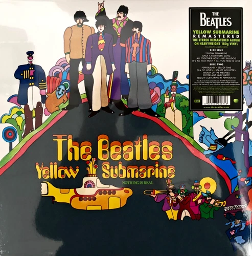 The Beatles Yellow Submarine LP Album vinyl record 180g remastered reissue 2012