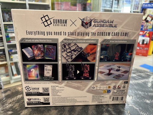 GUNDAM Card Game Assemble Starter Deck ST03A Zeon’s Rush NUOVO Sigillato - Photo 2/2