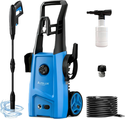 #ad Electric Pressure Washer with Foam Cannon amp; Adjustable Nozzle for Home Cleaning $166.99