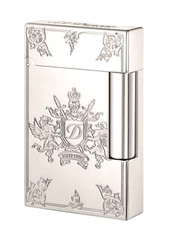 S.T. Dupont Blason Premium Lighter, Line 2 Palladium, 016912, New In Box