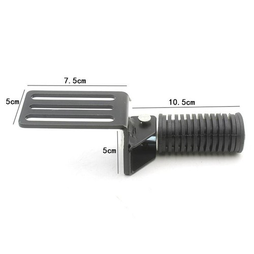 For Electric Vehicles Foldable Footrest Slip-resistant Deepened Thread For Grip - Picture 4 of 7