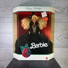 Vintage 1991 Happy Holidays Special Edition Barbie Doll Mattel #1871 Velvet